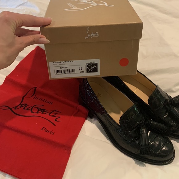 Women’s loafers Christian Louboutin with box and bag - Picture 9 of 10